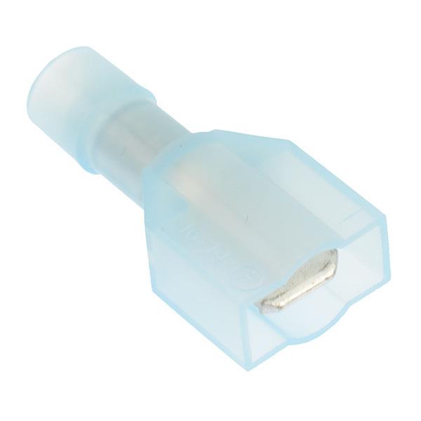 Blue 6.3mm Nylon Insulated Male Crimp Terminal Connectors