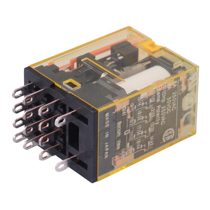 RU4S-C-A24 24VAC Plug In Power Relay 6A 4PDT IDEC