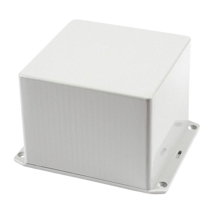 1591VFLGY Hammond Multipurpose Grey FRABS Enclosure Flanged Lid 120 x 120 x 94mm