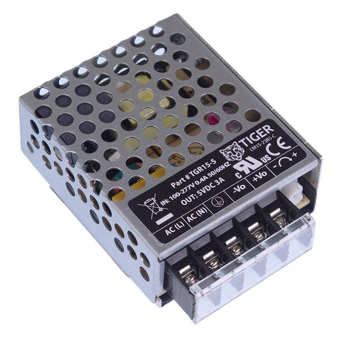 5VDC 3A 15W Industrial Enclosed Power Supply