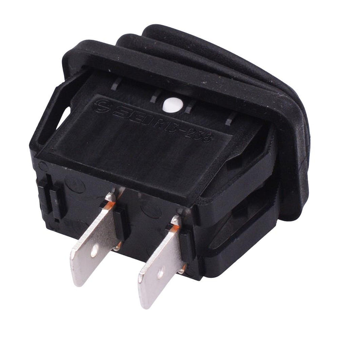 On-Off Waterproof Rectangle Rocker Switch SPST 16A R13-238A8-02