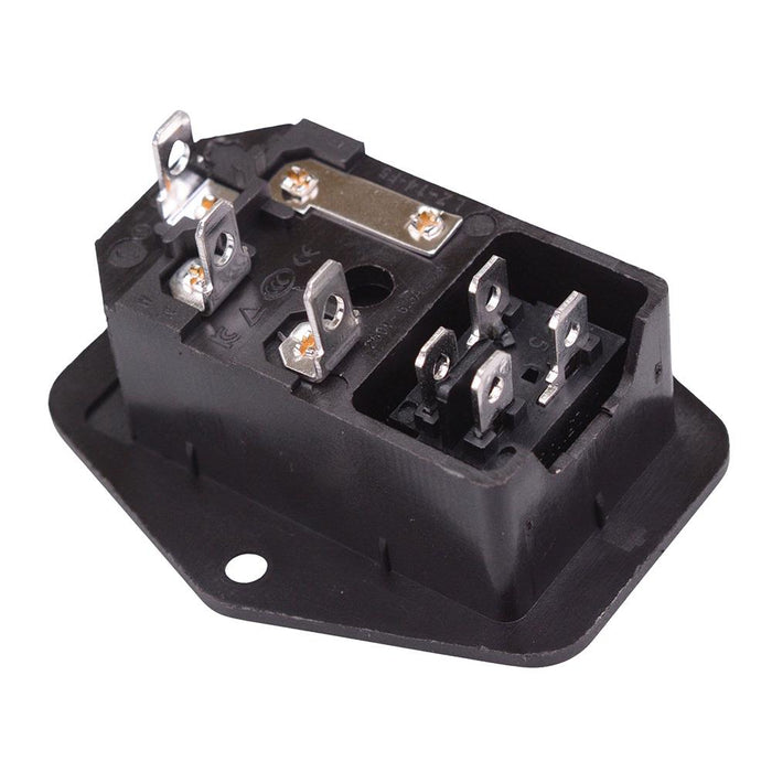 C14 IEC Fused and Switched Inlet Socket 10A