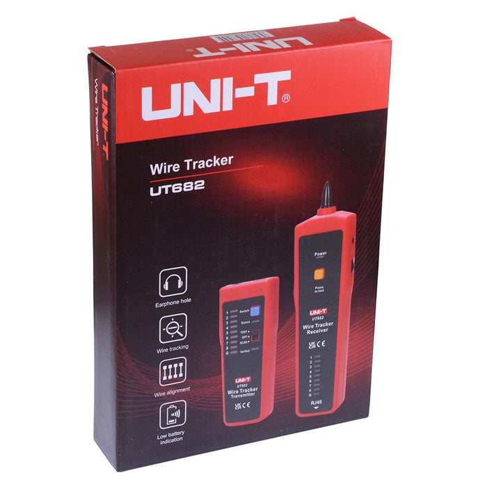 UT682 Wire Tracker Transmitter & Receiver Uni-T