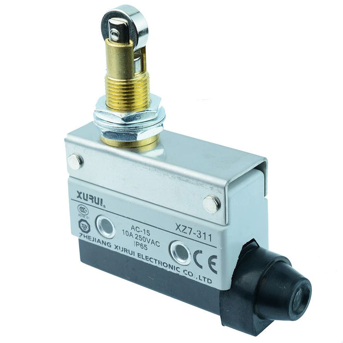 Roller Plunger Microswitch IP65 NO/NC 250V 10A