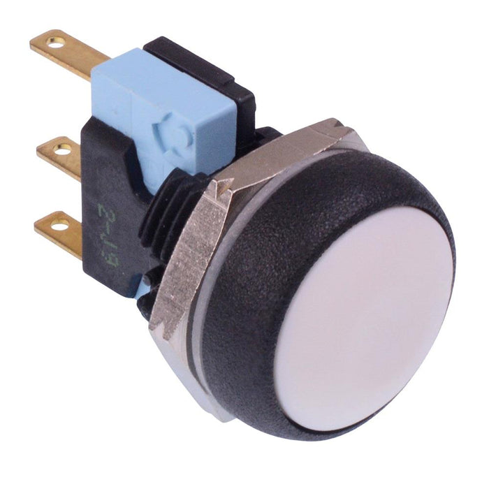 IRR7Z272 APEM White Round 16mm Momentary Push Button Switch SPDT 5A IP67