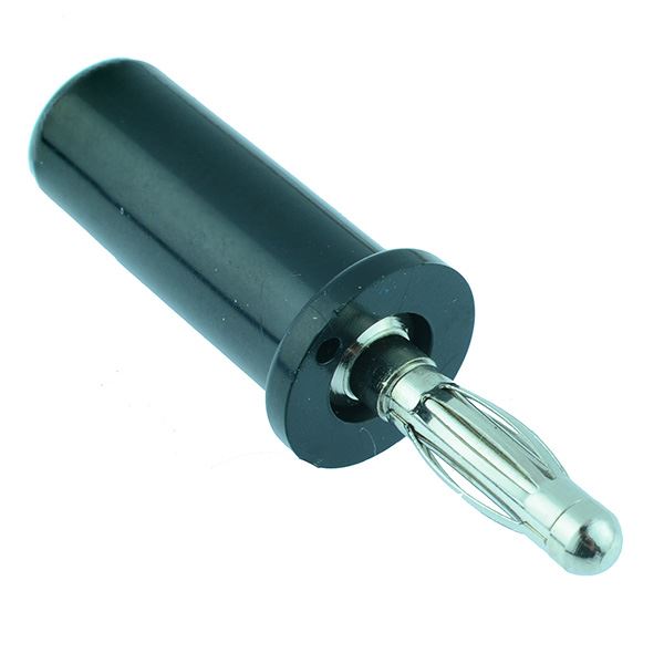 Black 4mm Test Plug