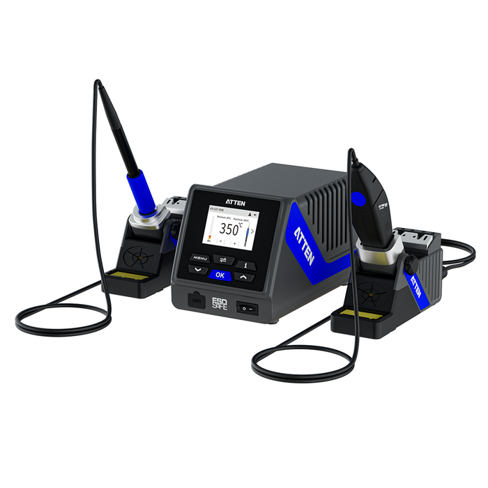 GT-6120A 130W Intelligent Dual Channel Soldering Station ATTEN