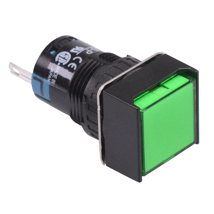 AL6Q-P1PG Green 16mm 5VDC Square Pilot Light IP65 IDEC
