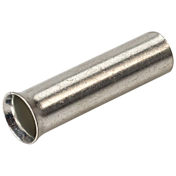 16mm Uninsulated Bootlace Ferrule 15mm Length - Pack of 100