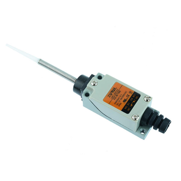 IP65 Coil Spring Actuator Limit Switch Zinc Alloy 2NO/2NC 250V 5A