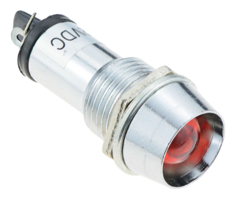 Red 12mm Pilot Indicator Light 12V