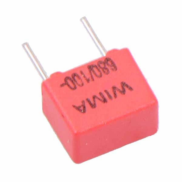 220pF 100V Polypropylene 5mm Capacitor ±2.5% Wima FKP2