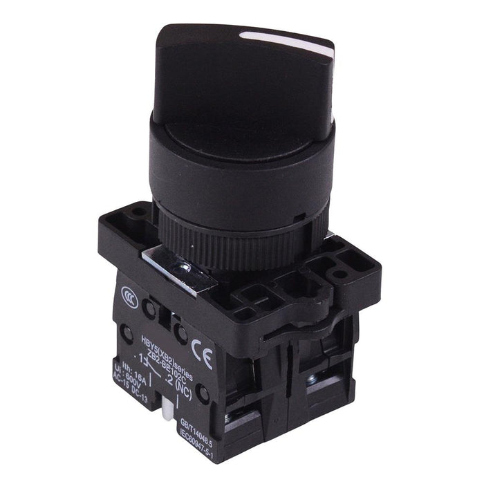 2 Position Latching 22mm Selector Switch NO/NC