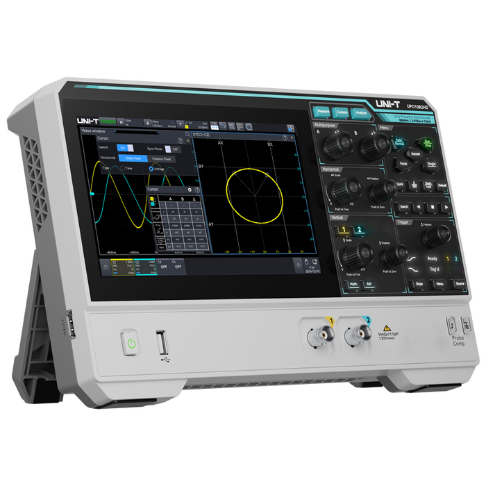 UPO1082HD High Resolution Touch-Screen 2 Channel Oscilloscope 80MHz Uni-T