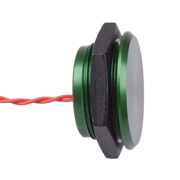 PBAM1AF3002 APEM Green Momentary NO 30mm Piezo Switch Prewired IP68