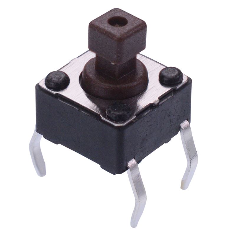 PHAP5-30VA2K2T2N2 7.3mm Height Square 6mm x 6mm Through Hole Tactile S ...
