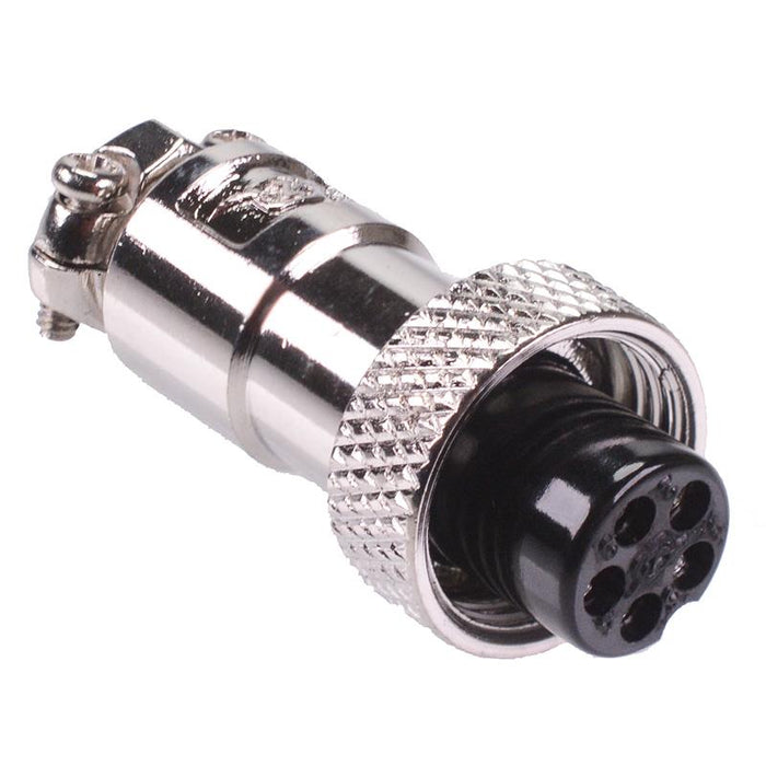 5 Way M12 Female Circular Plug Connector