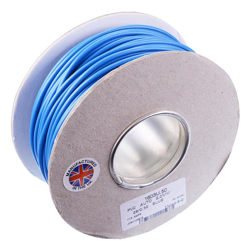 2mm Cable 28 0.30mm 50M Reel