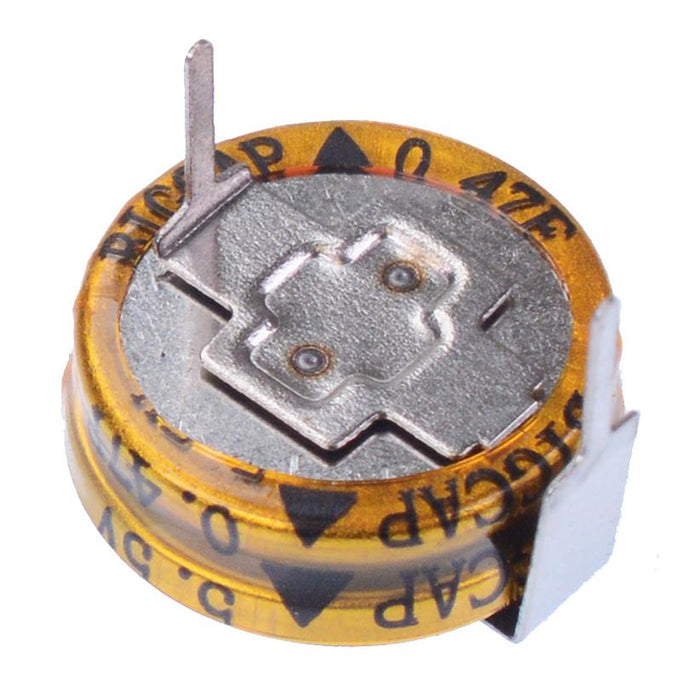 0.47F 5.5V Supercapacitor ±20% Horizontal Mount