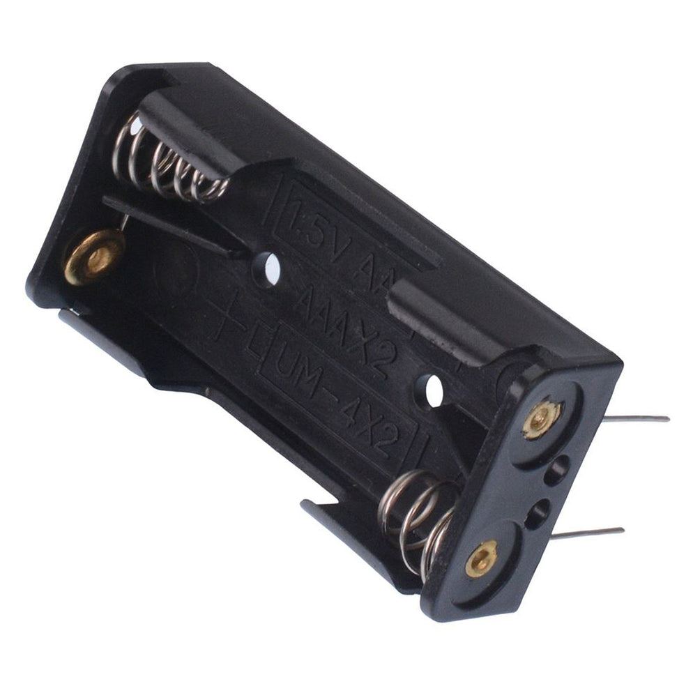 AAA x 2 Battery Holder PCB Mount — Switch Electronics | Your One Stop ...