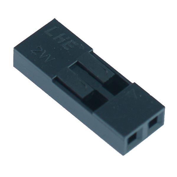 2-Way Dupont Style 2.54mm Pin Housing