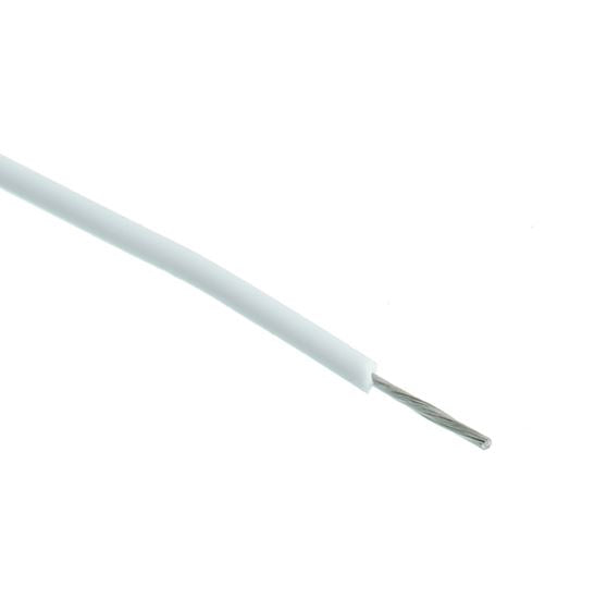 White Silicone Lead Wire 20AWG 100/0.08mm (price per metre)
