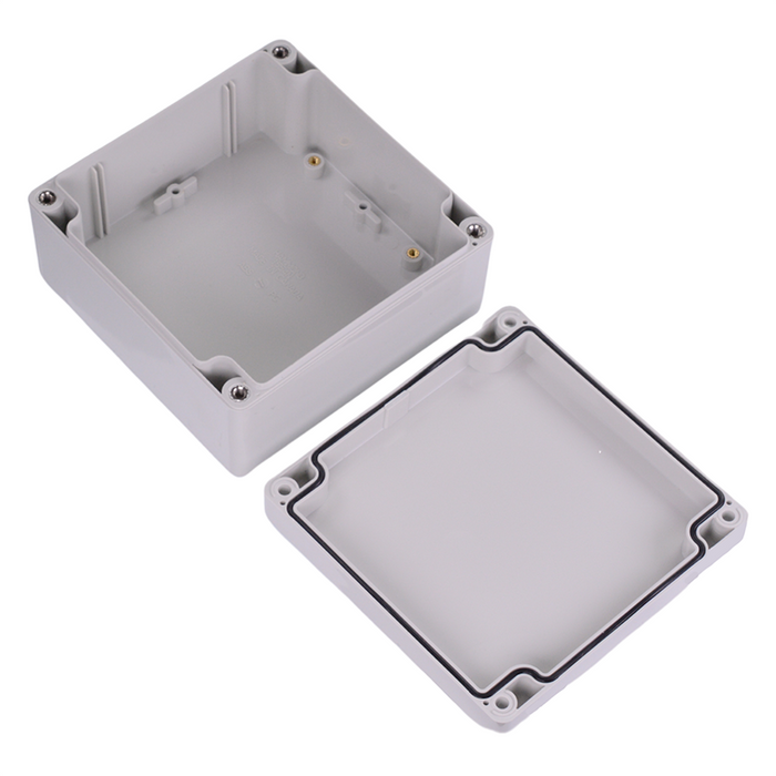 1554NGY Hammond Grey ABS Watertight Enclosure 120 x 120 x 60.5mm