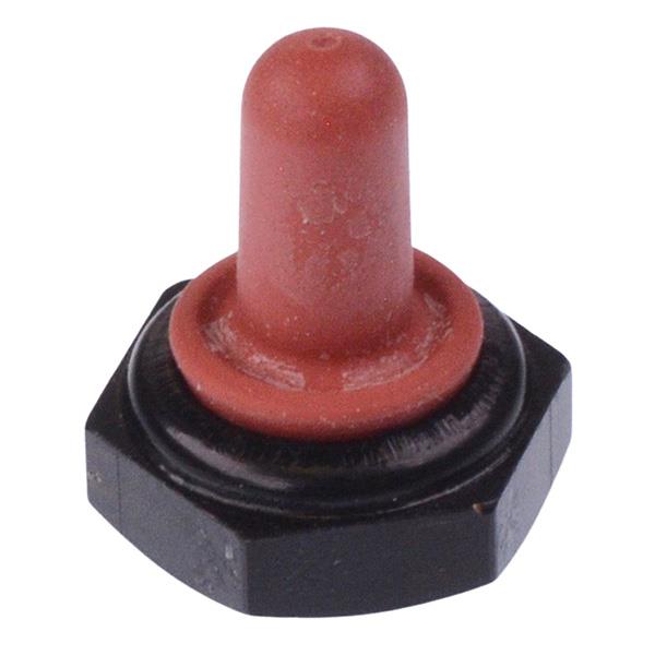 U1231-6 APEM Red Sealing Boot for 6.35mm 5000 Series Toggle Switches