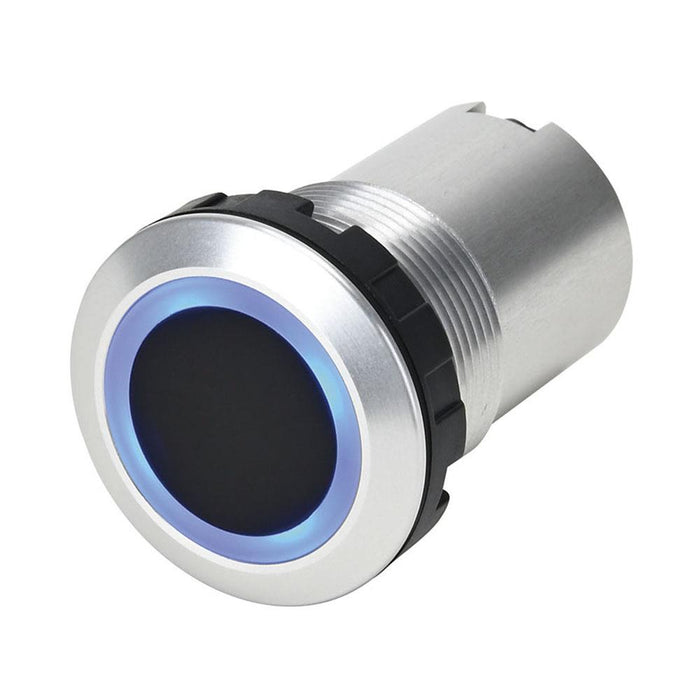CW4H-DM1NSPW-C IDEC Blue / White LED Flush Metal Touchless Switch IP67