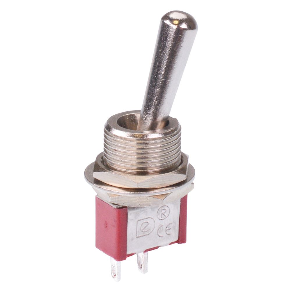 On-Off Large Handle 12mm Mini Toggle Switch SPST 3A 250V — Switch ...