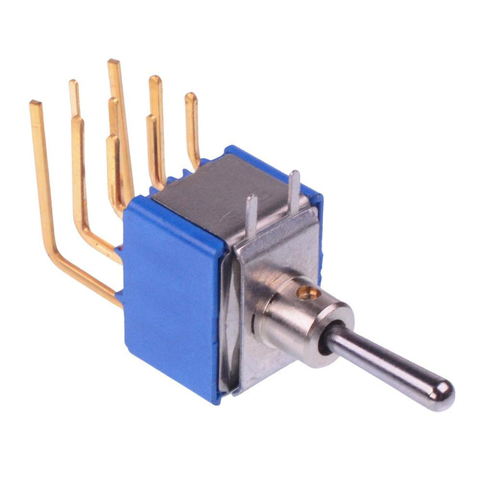 5258WCDB APEM On-Off-(On) Momentary PCB Miniature Toggle Switch 3PDT