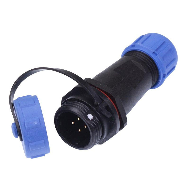 4 Pin Waterproof W13 Male Socket Cable Connector IP68 — Switch ...
