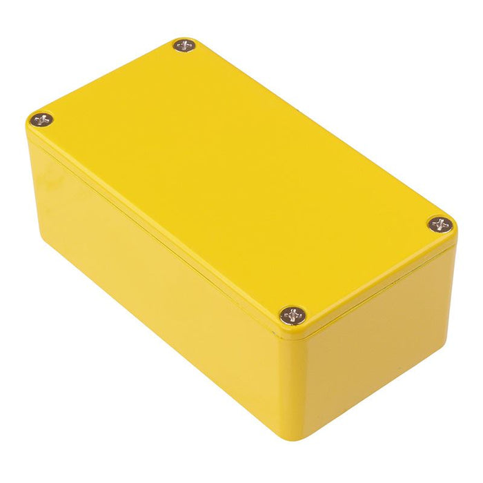 1590BSYL Hammond Yellow Die Cast Stomp Box Enclosure 112 x 60.5 x 42mm