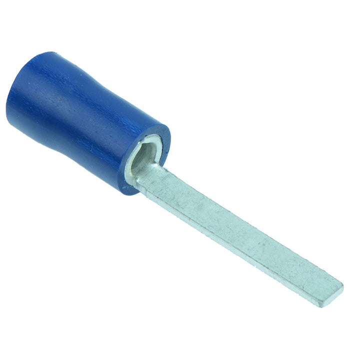Blue 18mm Blade Terminal Crimp Connector (Pack of 100)