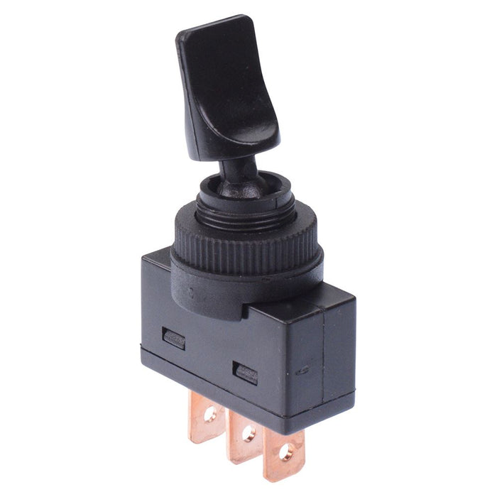 Black On-On Toggle Switch SPDT 20A 12V