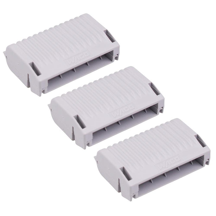 207-1333 WAGO Pack of 3 Grey Gel Box for 221 / 2273 Series Connectors
