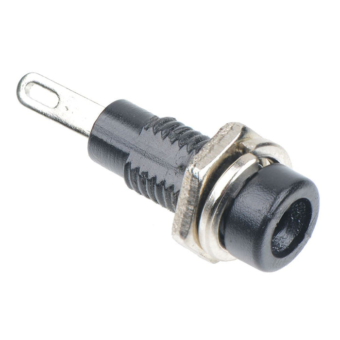 Black 2mm Test Socket Connector