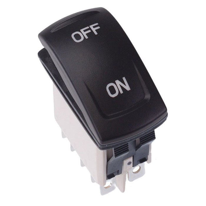 KR45CAKJJG22N02XX01 OFF ON Momentary Red 24V LED Auto Rocker Switch DPDT IP68 APEM