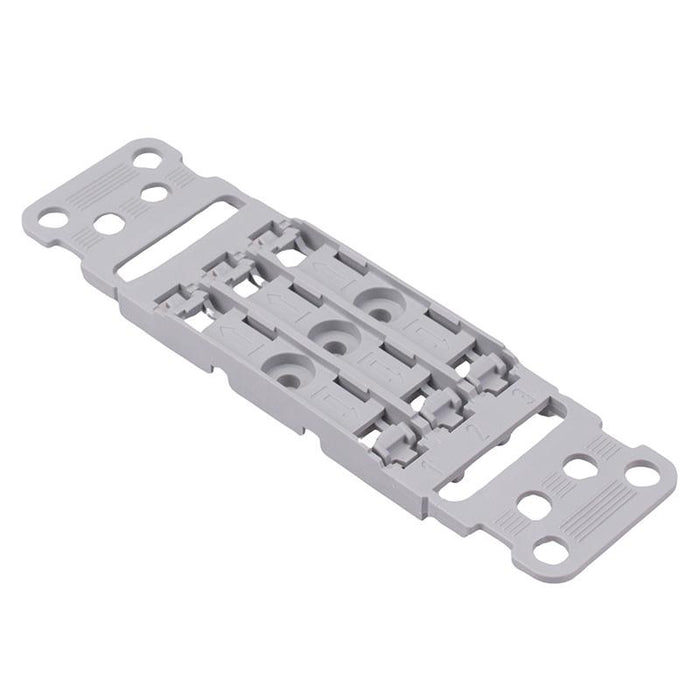 221-2503 WAGO 3-Way Mounting Carrier for 221-2411 Connectors
