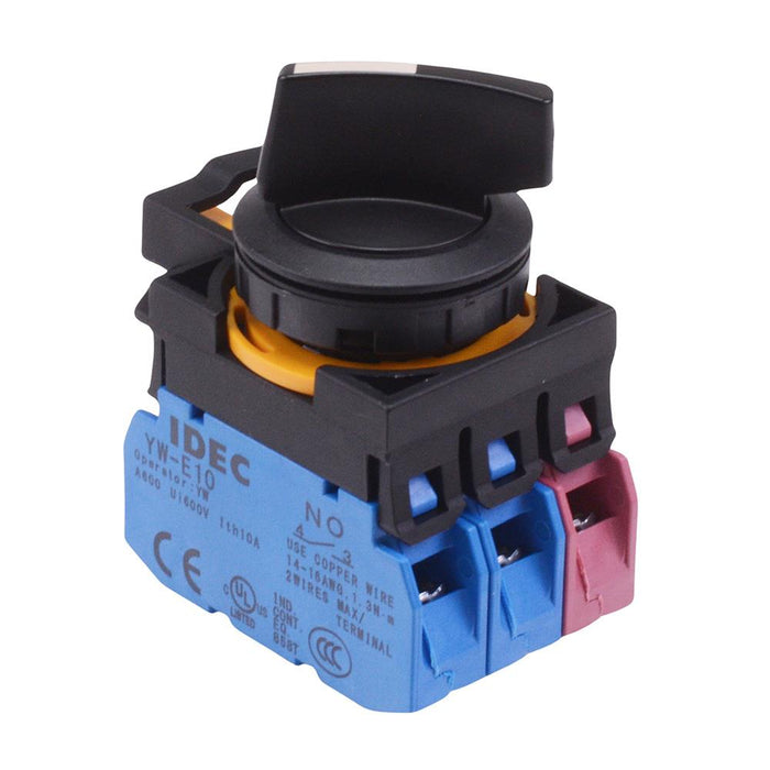 CW1S-2E21 2 Position Selector Switch2NO-1NC IP65 IDEC