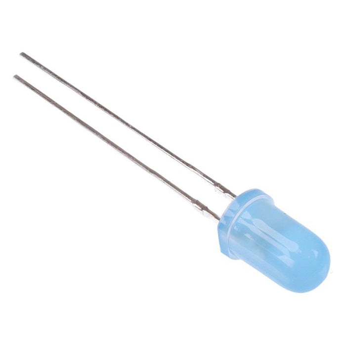 Blue 5mm Diffused LED 600mcd 60°