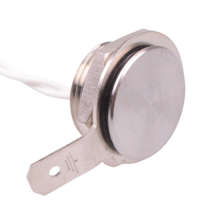 PBAT5CFB000 APEM Momentary NO 16mm Stainless Steel Piezo Switch Prewired IP68
