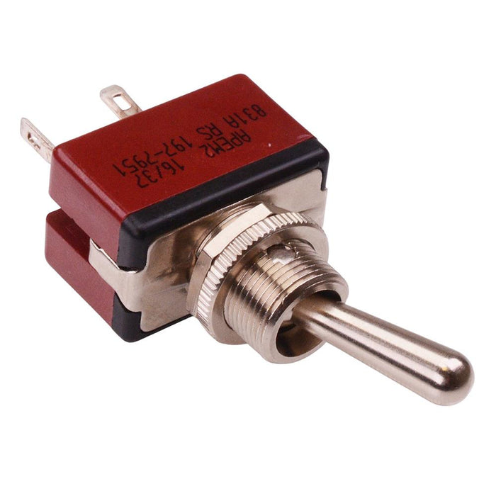 APEM On-Off 12mm Toggle Switch SPST 6A