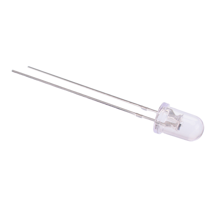 Yellow Flickering 5mm LED Clear 5800mcd