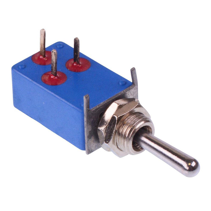 21138NA APEM On-Off-(On) Momentary Low Profile PCB Toggle Switch SPDT 4A 30VDC