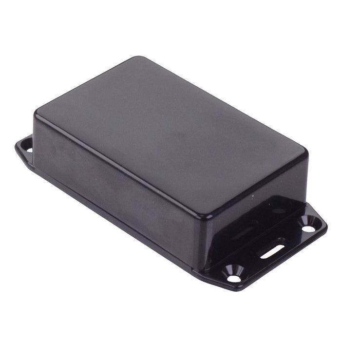 1591MFLBK Hammond Multipurpose Black FRABS Enclosure Flanged Lid 85 x 56 x 26mm