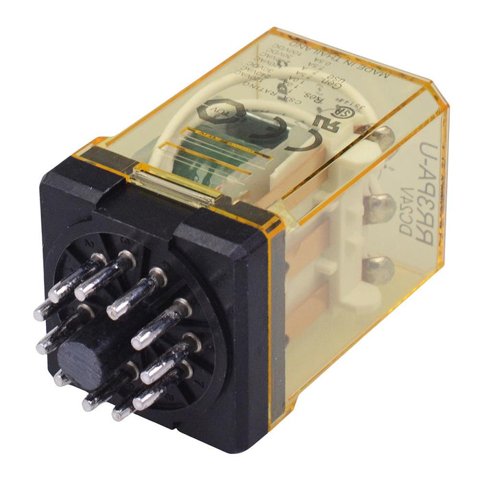 RR3PA-UDC24V 24VDC PCB Power Industrial Relay 10A 3PDT IDEC