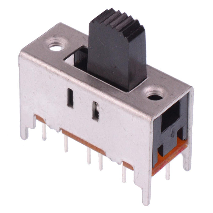 M42 APEM On-Off-On Standard PCB Slide Switch 4P2T