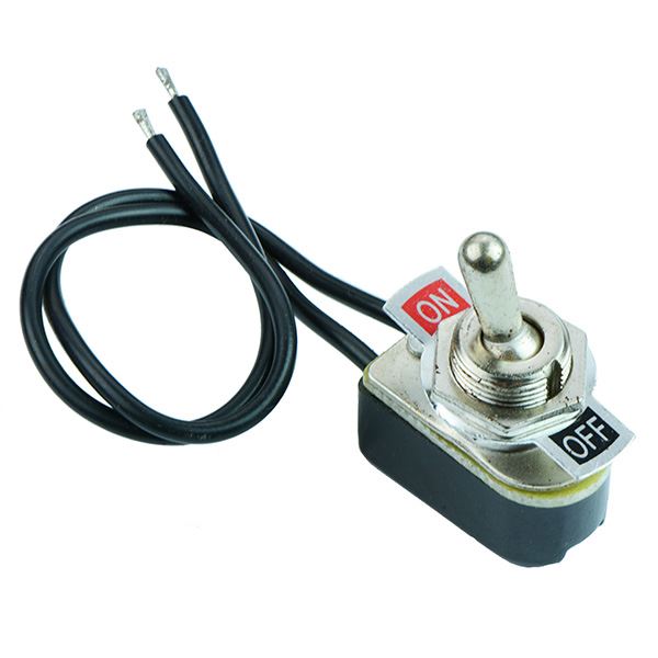 On-Off Prewired Toggle Switch SPST 6A