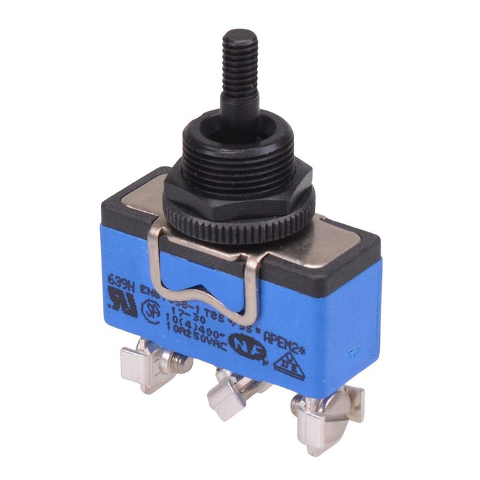 639HGX2330 APEM On-Off-On 12mm Toggle Switch SPDT 15A 250VAC